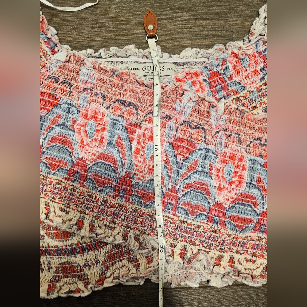 GUESS Wrap Style Crop Top - Picture 4 of 6